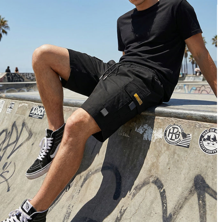Markus Berlin Herren Cargo-Shorts, Vorderansicht