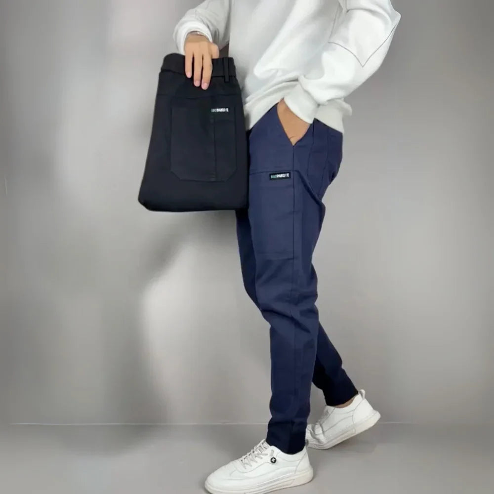Markus Berlin Herren Stretch-Hose, Vorderansicht