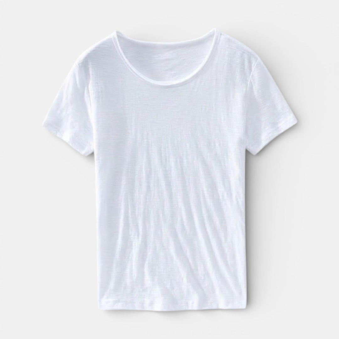 Markus Berlin Herren Basic-T-Shirt mit Rundhals, Vorderansicht
