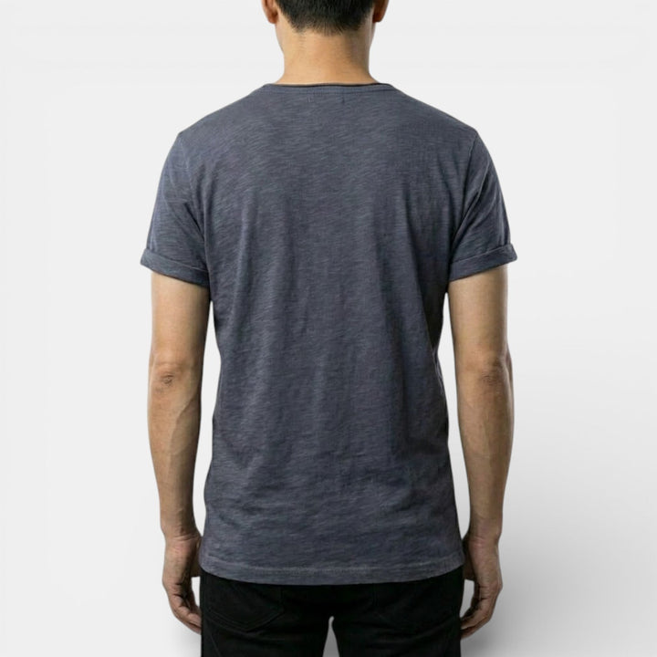 Markus Berlin Herren Basic-T-Shirt mit Rundhals, Vorderansicht