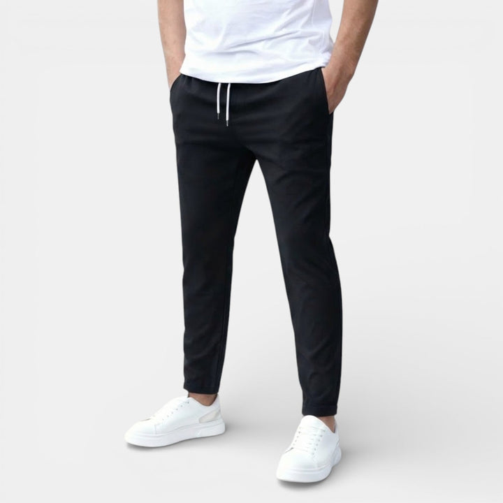 Markus Berlin Herren Kordelzug-Hose, Vorderansicht