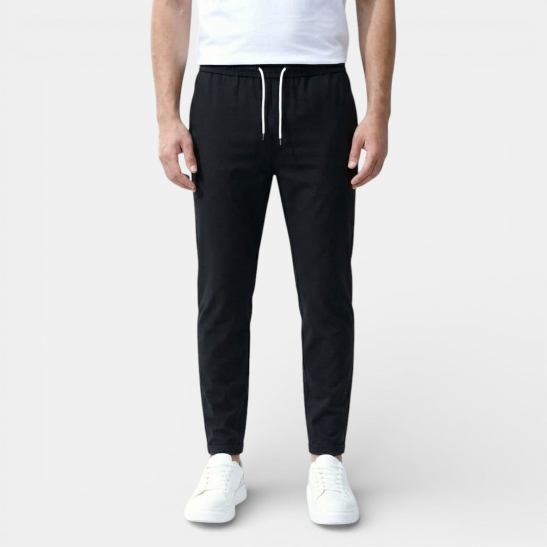 Markus Berlin Herren Kordelzug-Hose, Vorderansicht