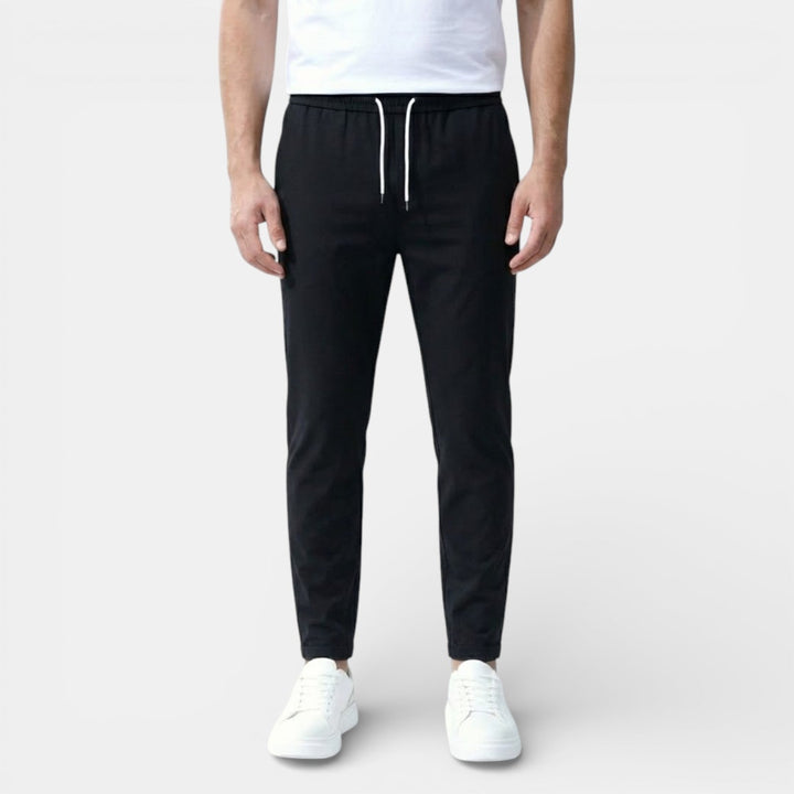 Markus Berlin Herren Kordelzug-Hose, Vorderansicht