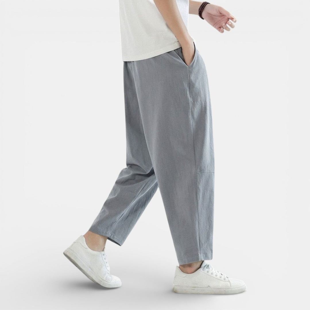 Markus Berlin Herren Lässige Hose, Vorderansicht