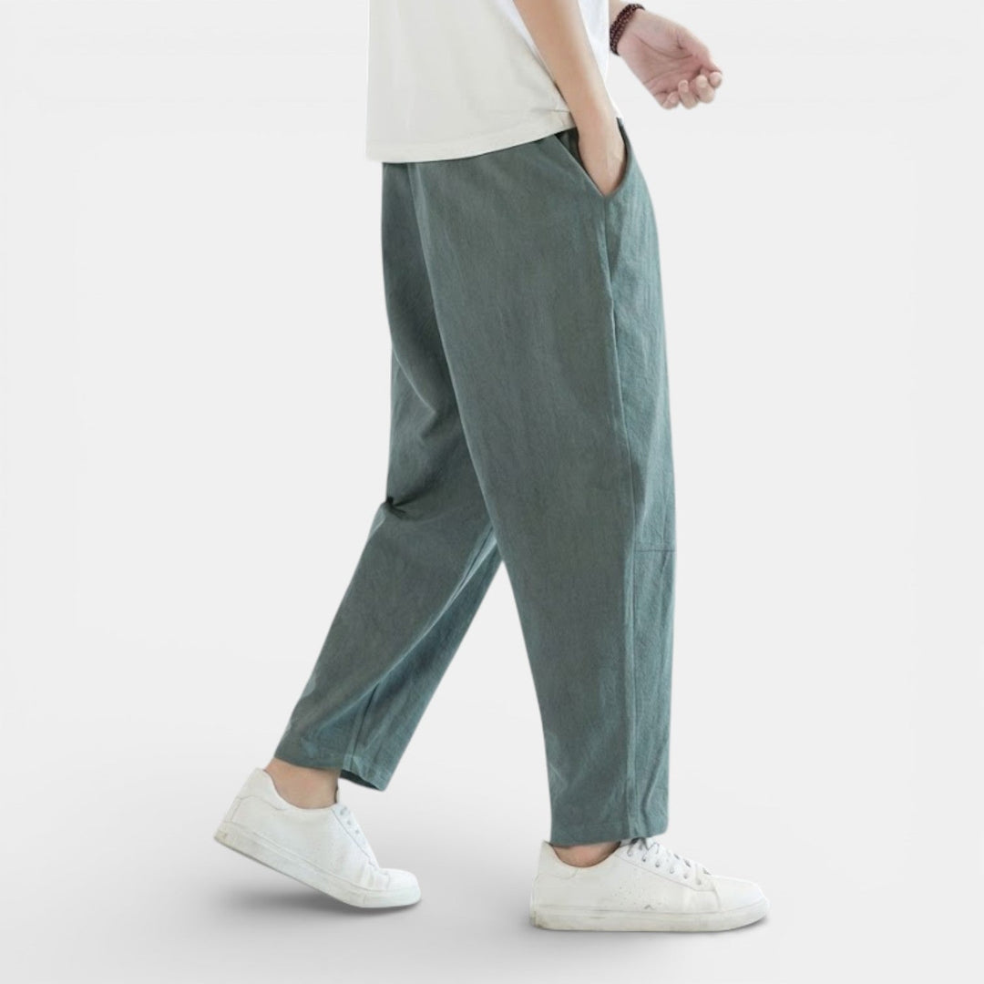 Markus Berlin Herren Lässige Hose, Vorderansicht