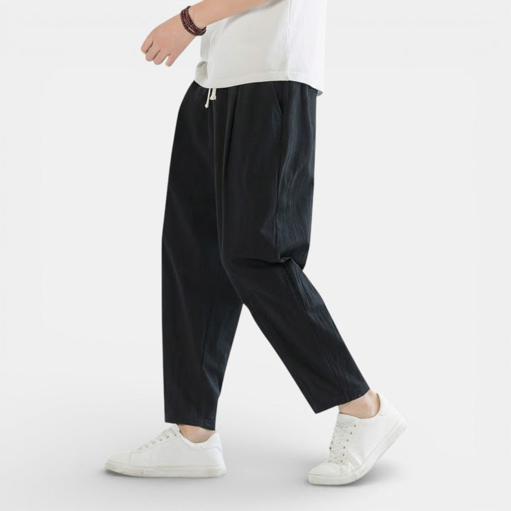 Markus Berlin Herren Lässige Hose, Vorderansicht