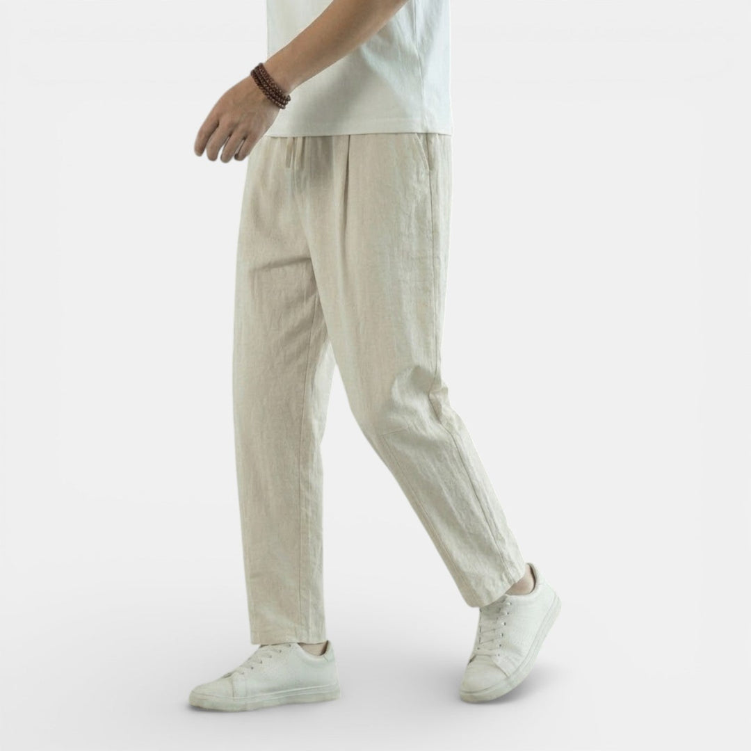 Markus Berlin Herren Lässige Hose, Vorderansicht