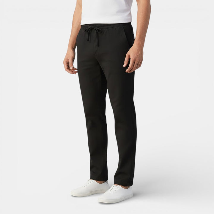 Markus Berlin Herren Atmungsaktive Tapered-Hose, Vorderansicht