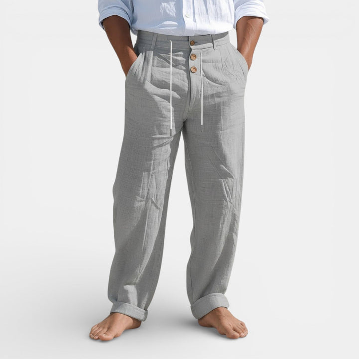 Markus Berlin Herren Lockere Hose, Vorderansicht