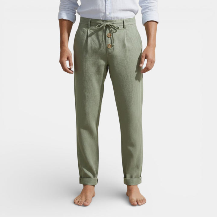 Markus Berlin Herren Lockere Hose, Vorderansicht