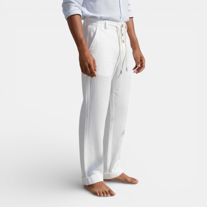 Markus Berlin Herren Lockere Hose, Vorderansicht