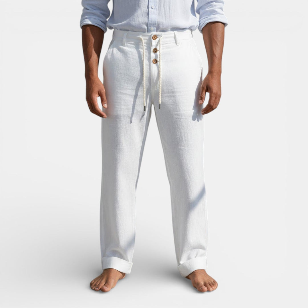 Markus Berlin Herren Lockere Hose, Vorderansicht