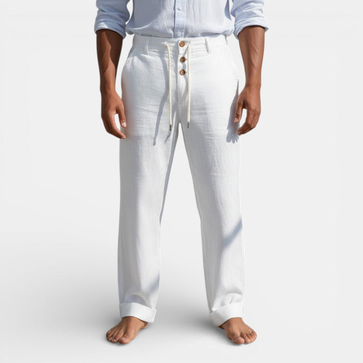 Markus Berlin Herren Lockere Hose, Vorderansicht