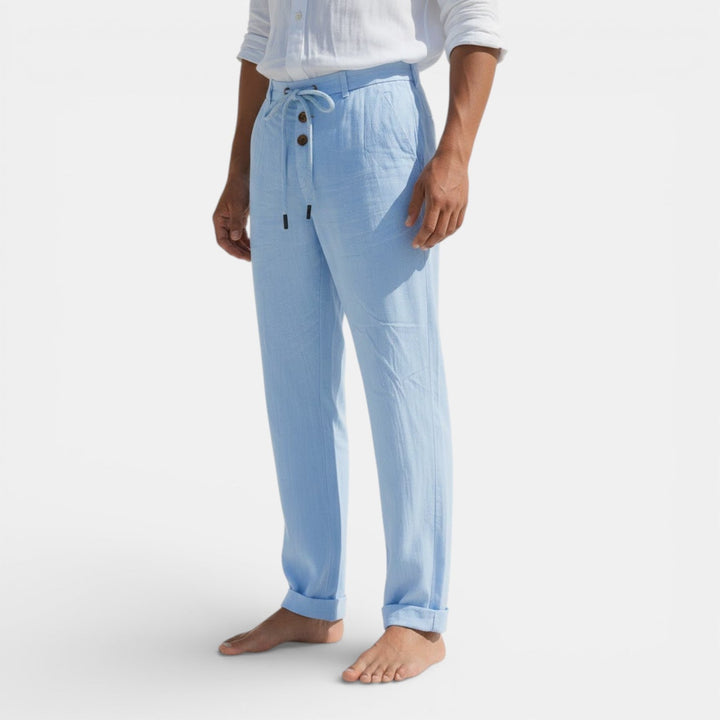 Markus Berlin Herren Lockere Hose, Vorderansicht