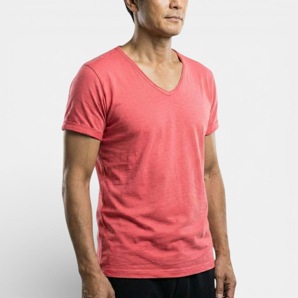 Markus Berlin Herren Ultraweiches Basic-T-Shirt, Vorderansicht