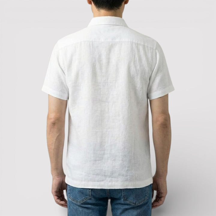 Markus Berlin Herren Poloshirt mit Dreiknopfleiste, Vorderansicht