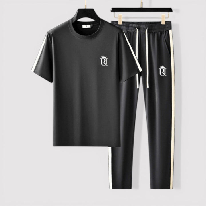 Markus Berlin Herren Shirt-Hosen-Set, Vorderansicht