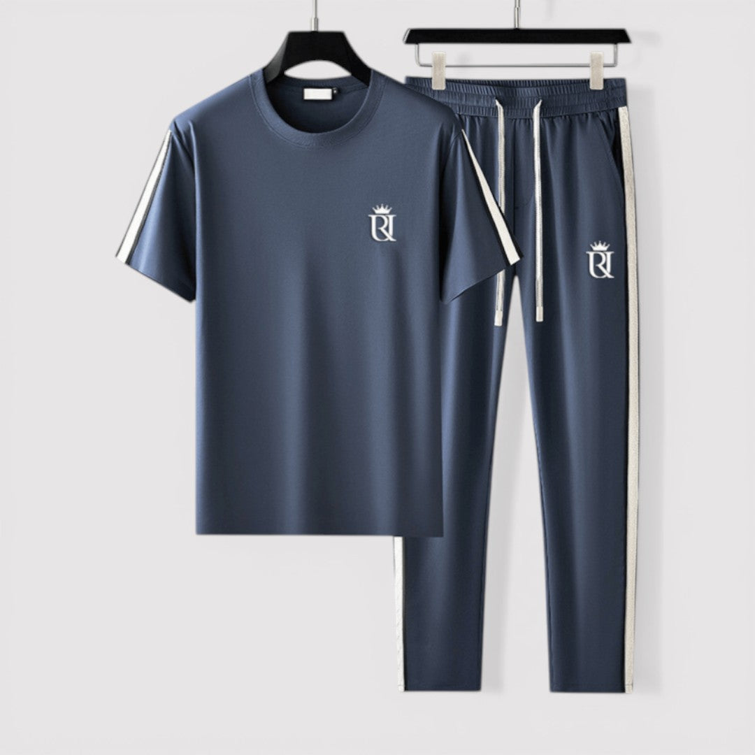 Markus Berlin Herren Shirt-Hosen-Set, Vorderansicht